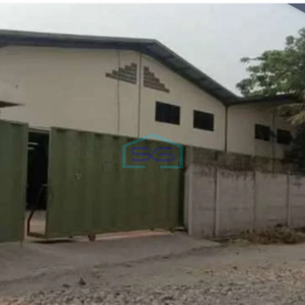 Dijual Pabrik / Gudang Kawasan Industri Mekar Jaya Akong Sepatan Tangerang Siap Pakai dan Terawat LT 2080m2-1