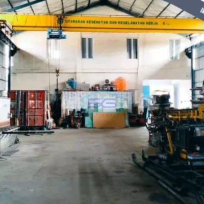 Dijual Gudang + Kantor di Dekat Taman Tekno BSD, Tangerang Selatan LT 1170m2