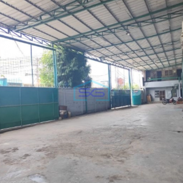 Dijual Gudang Gandeng Siap Pakai di Pergudangan Kamal Indah Jakarta Barat LT 1250m2-1