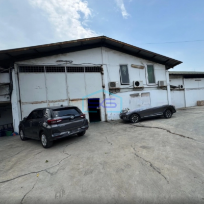 Dijual Gudang Ex Pabrik Plastik Siap Pakai di Benda Tangerang Luas Tanah 1933m2