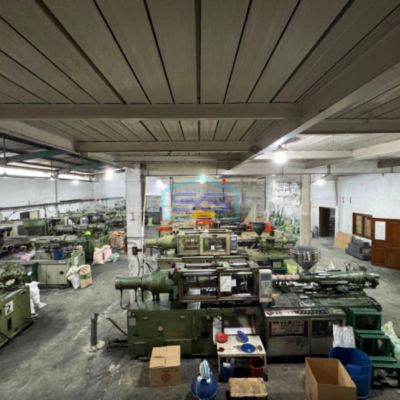 Dijual Gudang Ex Pabrik Plastik Siap Pakai di Benda Tangerang Luas Tanah 1933m2