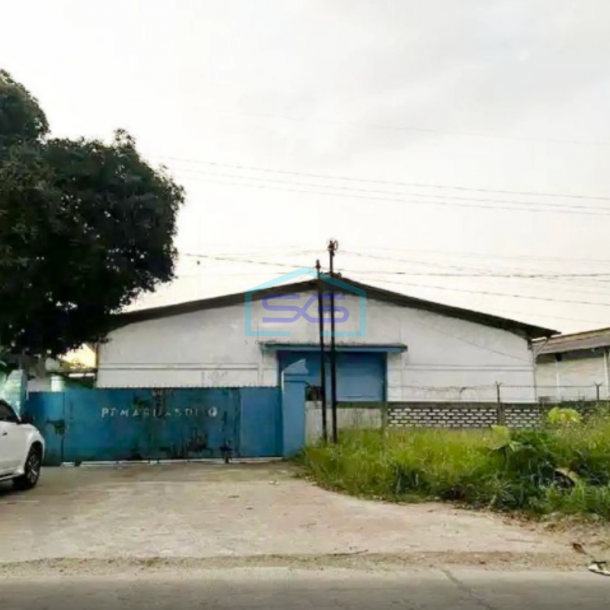 Dijual Tanah Dan Bangunan Gudang Di Jalan Raya Cikande Rangkas Bitung Banten LT 29207m2-1