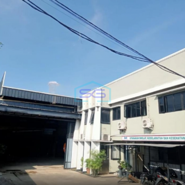 Dijual Pabrik di Cipondoh Tangerang Lokasi Strategis Luas Tanah 1600m2-8