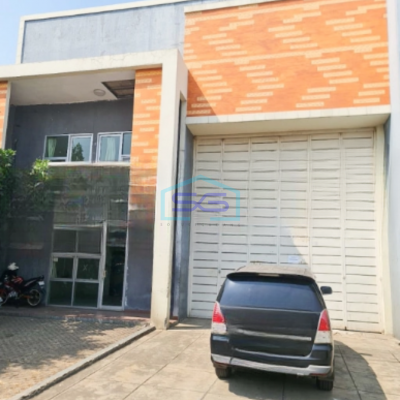 Disewakan Gudang Ada Kantor Luas Bangunan 492 m² di Kelapa Dua Tangerang