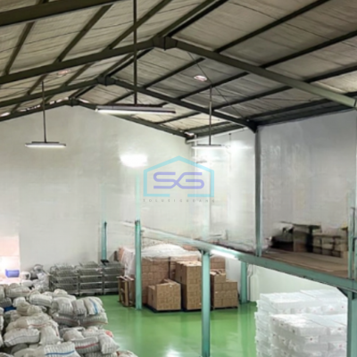 Disewakan Gudang Ada Kantor Luas Bangunan  800 m² di Kelapa Dua Tangerang