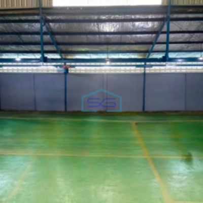 Dijual Gudang Luas Bangunan  1600 m² di Pinggir Jalan Raya Cipondoh Tangerang