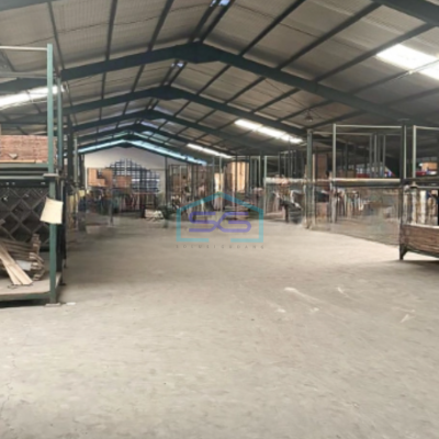 Disewakan Gudang Luas Tanah  2346 m² Lokasi Bebas Banjir di Pasir Jaya Tangerang