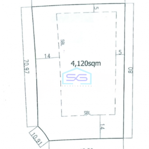 Disewakan Tanah Luas 4120 m² Lokasi Bebas Banjir di Alam Sutera Tangerang-1