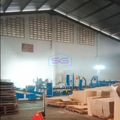 Dijual Pabrik Lokasi Bebas Banjir di Daan Mogot Jakarta Barat Luas Bangunan 25000 m²