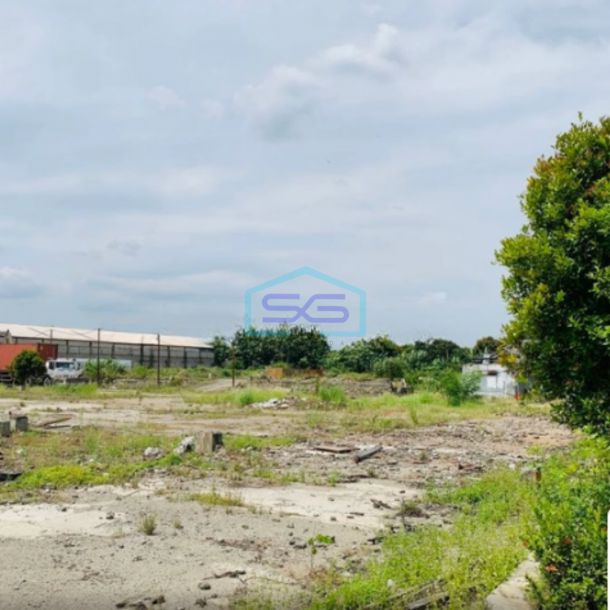 Dijual Tanah Kavling LT 45500m2 Cocok Pergudangan Dekat Airport Soetta Periuk Tangerang-2