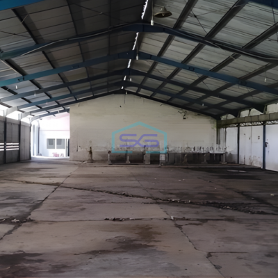 Dijual Gudang Ex Pabrik Siap Pakai Strategis Karang Sari Tangerang Luas Tanah 8885m2