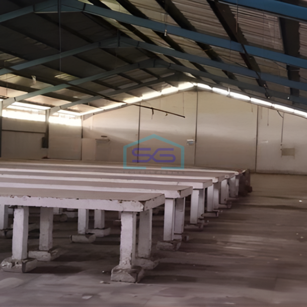 Dijual Gudang Ex Pabrik Siap Pakai Strategis Karang Sari Tangerang Luas Tanah 8885m2-3