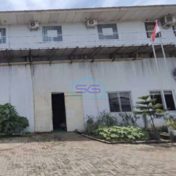 Dijual Pabrik Akses Container 40 Feet Luas Tanah  6258 m² di Cikande Serang-1