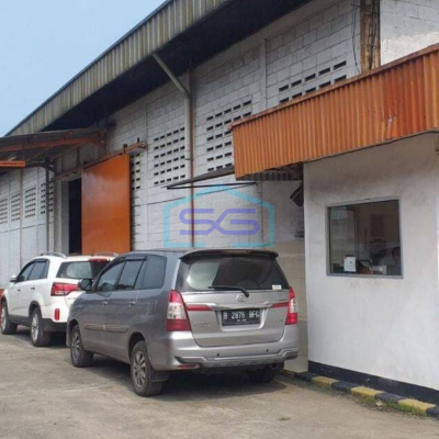 Dijual gudang bekas pabrik di Cikupa Tangerang