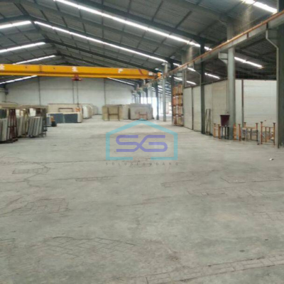 Dijual gudang siap dijadikan pabrik di Jambe Tangerang