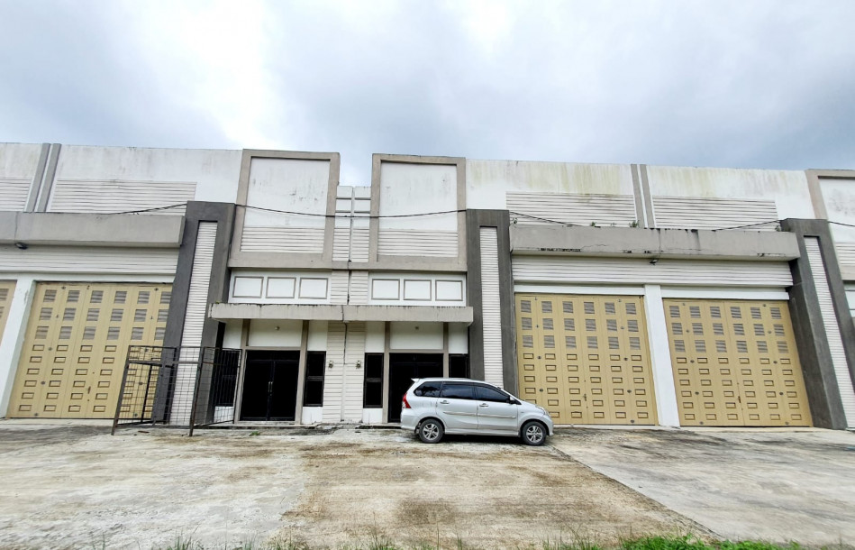 DISEWAKAN GUDANG DEKAT EXIT TOL AMPLAS MEDAN-1