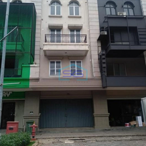 Disewakan Ruko Green Lake Sunter, Lokasi Strategis & Ramai Jakarta Utara LB 300m2-1