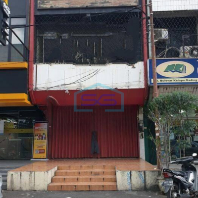 Disewakan Ruko di Jalan Boulevard Raya Kelapa Gading Jakarta Utara