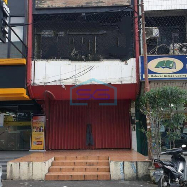 Disewakan Ruko di Jalan Boulevard Raya Kelapa Gading Jakarta Utara-1