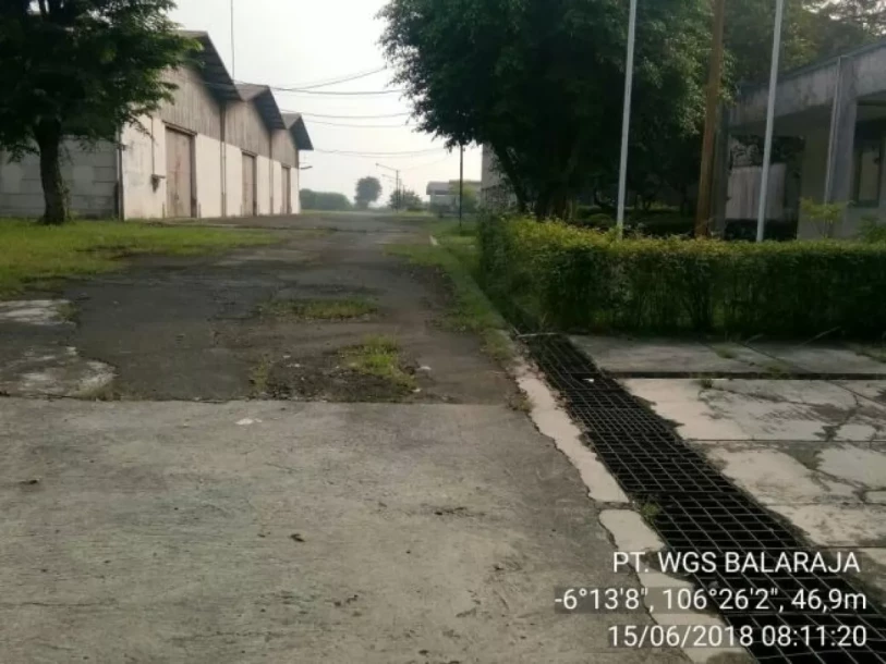 Dijual tanah dan gudang di Balaraja luas 5 ha-3