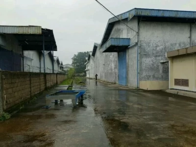 Dijual tanah dan gudang di Balaraja luas tanah 9 ha