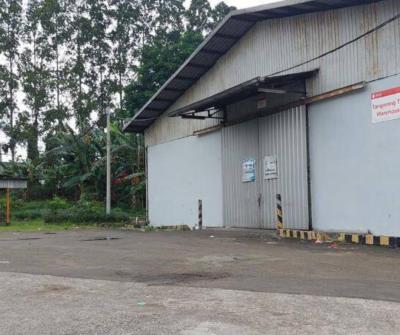 Disewakan Gudang bagus dekat tol bitung sangat strategis