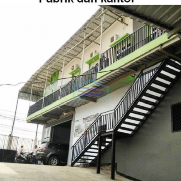 Dijual Pabrik Dan Kantor Siap Pakai, Dekat Pangkalan 6 di Narogong Bekasi LB 1600m2-1