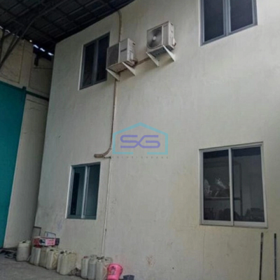 Dijual Gudang Izin Industri Masuk Kontainer 40ft Kuldesak di Dadap Tangerang LT 460m2