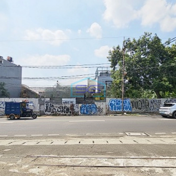 Disewakan Tanah di Jalan Raya Lokasi Strategis Cocok Untuk Usaha di Kemanggisan Jakarta Barat-1