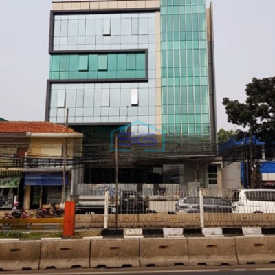 Disewakan Gedung Baru Ventilasi Bagus, Basement di Mampang Prapatan Jakarta Selatan LB 1781m2