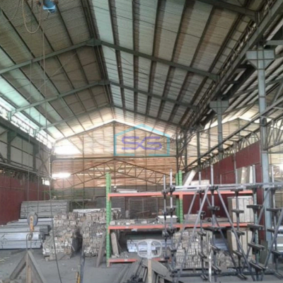 Dijual Gudang Siap Pakai Dekat Airport, Toll Gate di Jurumudi Tangerang LB 6025m2