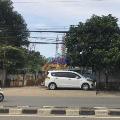 Dijual Tanah Bonus Gudang Di Jalan Raya KH Ashari Cipondoh Tangerang LT 2650m2