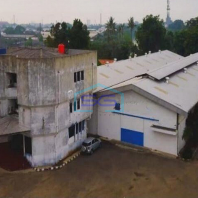 Dijual Pabrik Masuk Kontener Dekat Pintu Tol di Cikokol, Tangerang