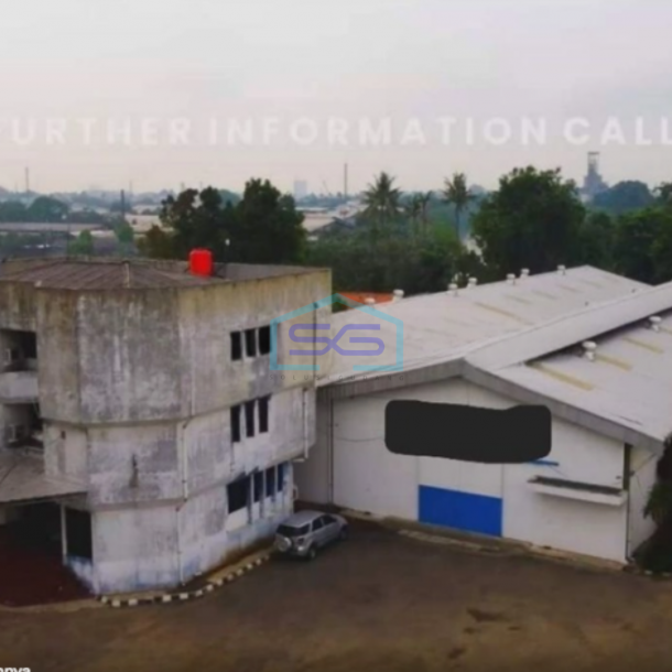 Disewakan Cepat Pabrik Luas Bangunan 12261m² Pabrik Siap Pakai Termurah di Cikokol Tangerang-2