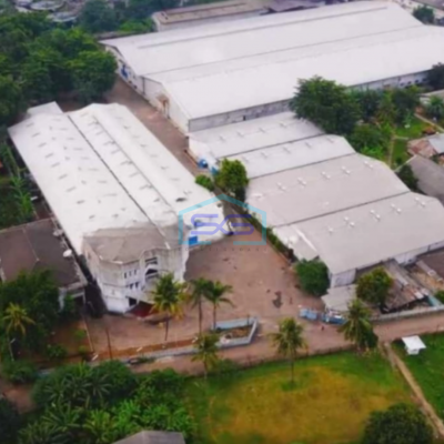 Disewakan Gudang Ijin Industri Luas Bangunan 12261m2 di Cikokol Tangerang