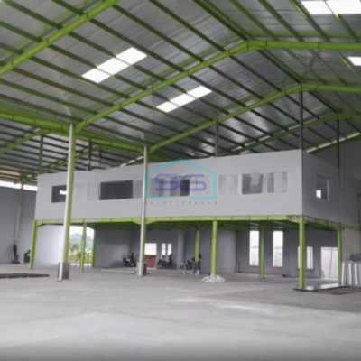 Disewakan Gudang Baru Brandnew Cikupa Tangerang Termurah Dekat Pintu Toll Balaraja Timur LB 1728m2