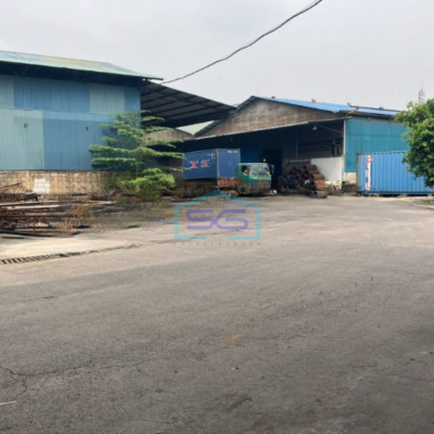 Dijual Cepat Gudang Luas Bangunan 9606 m² Ada Kantor di Jurumudi Tangerang-2