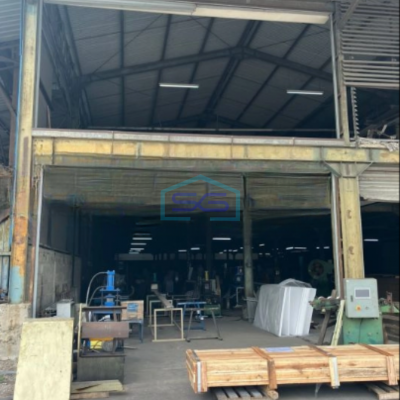 Dijual Cepat Gudang Luas Bangunan 9606 m² Ada Kantor di Jurumudi Tangerang