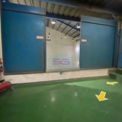 Dijual Cepat Gudang Murah Ada Kantor Luas Bangunan 1200 m² di Dadap Tangerang