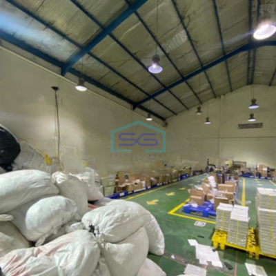 Dijual Cepat Gudang Murah Ada Kantor Luas Bangunan 1200 m² di Dadap Tangerang