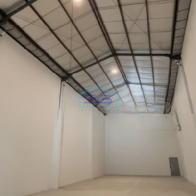 Disewakan Gudang Luas Bangunan 756 m² Akses Container 40 Feet di Benda Tangerang