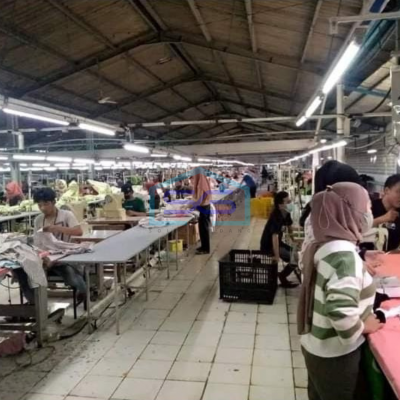 Dijual / Takeover Pabrik Garment di Gunung Sindur Bogor