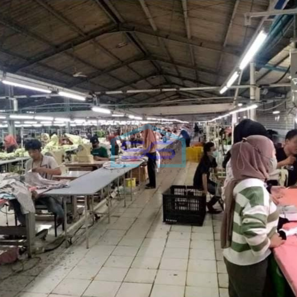 Dijual / Takeover Pabrik Garment di Gunung Sindur Bogor-1