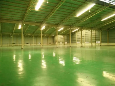 Disewakan gudang lantai epoxy di cikarang luas 6000m