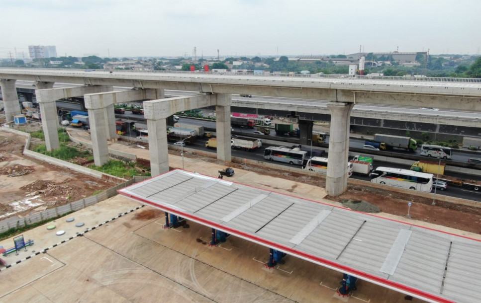 Disewakan Gudang di Rest Area TOL KM 19B Jakarta-Cikampek, dkt MM2100 Cibitung, Bekasi-2