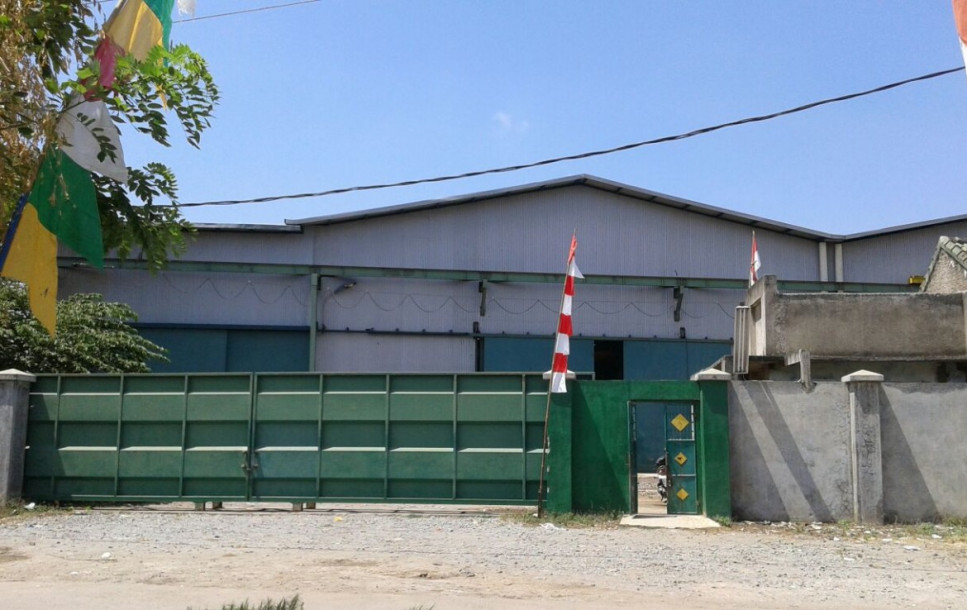 Sewa Gudang Cikarang Bekasi Cocok Untuk Gudang Workshop Fabrikasi Baja Dilengkapi Hoist Crane.-1