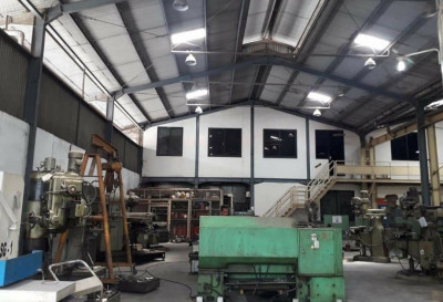 DiJual Gudang Workshop Jababeka 1 Cikarang, Pinggir Jalan Raya