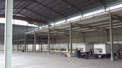 Dijual gudang / Workshop ada hois di Cileungsi luas bangunan 1500m