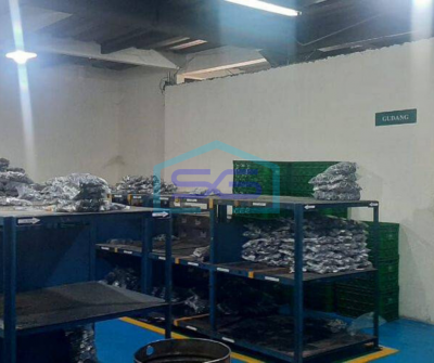 Gudang / workshop cipondoh, bebas banjir, akses kontainer 40g