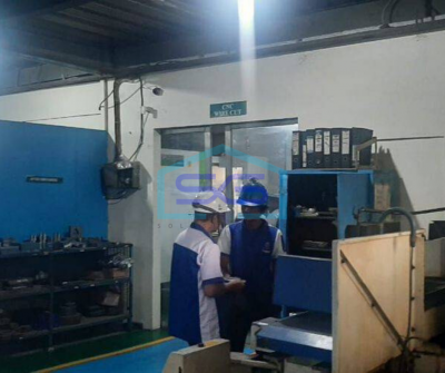 Gudang / workshop cipondoh, bebas banjir, akses kontainer 40g